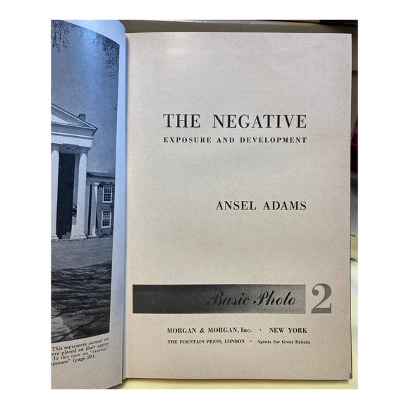 The Negative Exposure Development by Ansel Adams 1959 Hardcvr Vintage - Picture 8 of 10